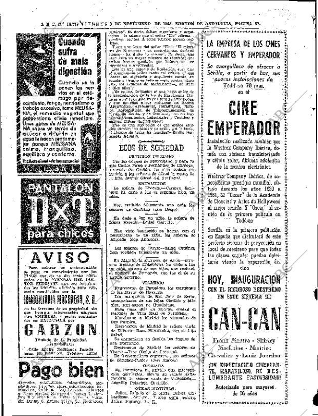 ABC SEVILLA 08-11-1963 página 52