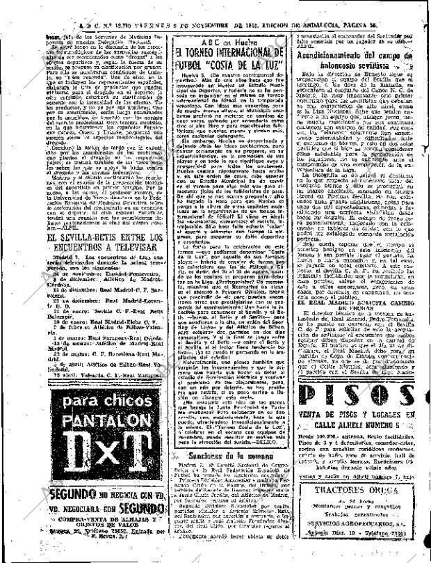 ABC SEVILLA 08-11-1963 página 58