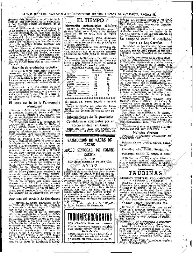 ABC SEVILLA 09-11-1963 página 38