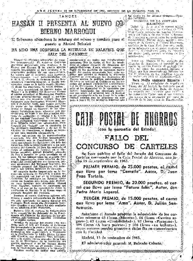 ABC MADRID 14-11-1963 página 53