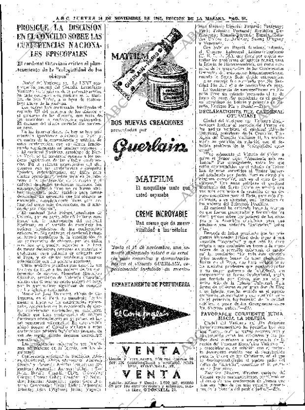 ABC MADRID 14-11-1963 página 56