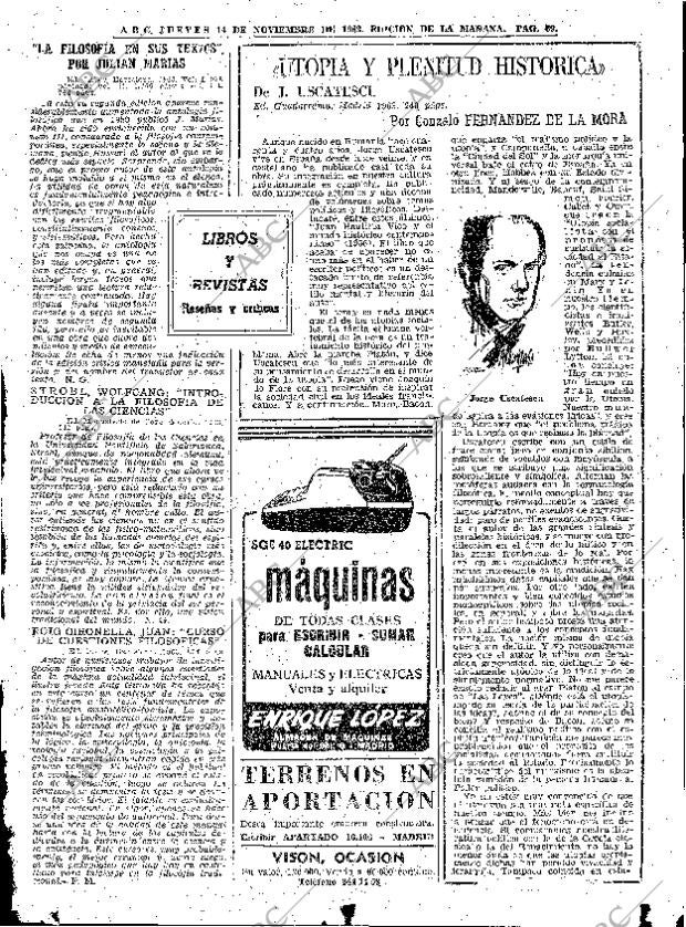 ABC MADRID 14-11-1963 página 69