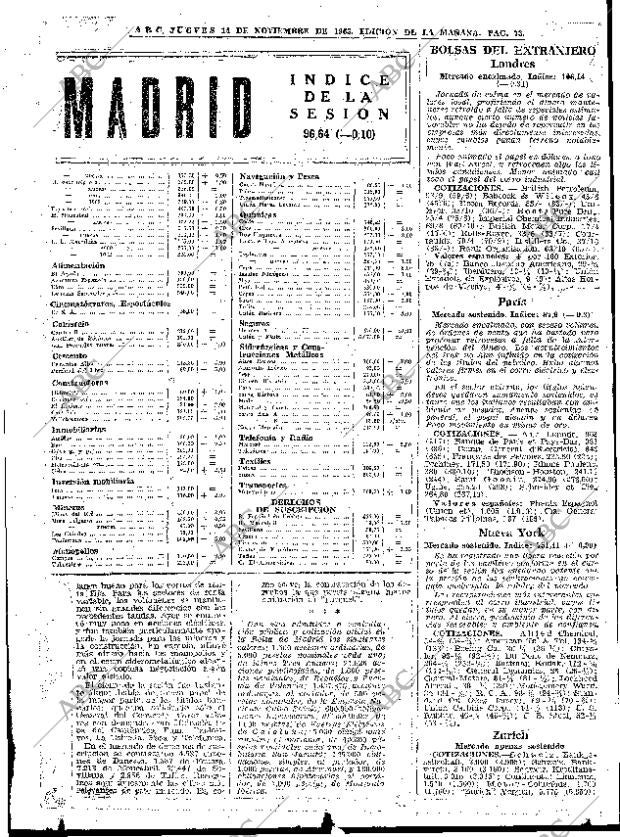ABC MADRID 14-11-1963 página 73