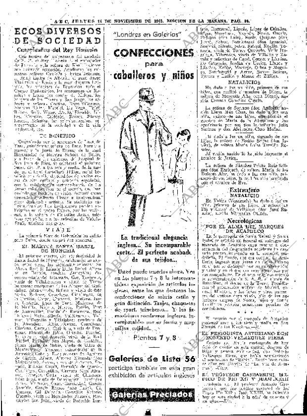 ABC MADRID 14-11-1963 página 80