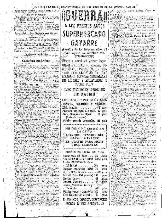 ABC MADRID 14-11-1963 página 83