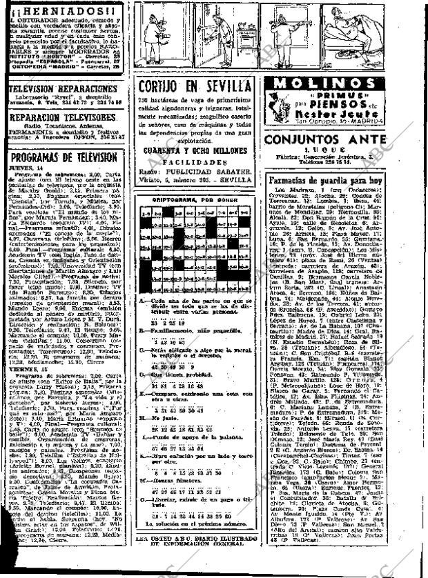 ABC MADRID 14-11-1963 página 95
