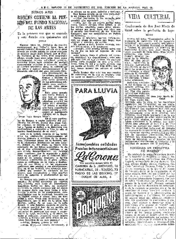 ABC MADRID 16-11-1963 página 69