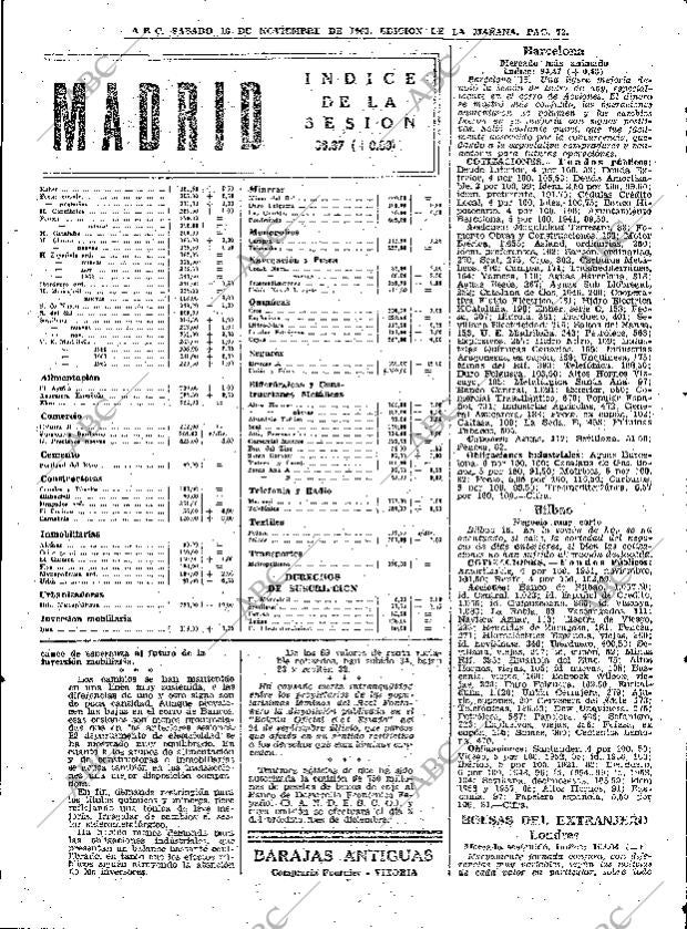 ABC MADRID 16-11-1963 página 73