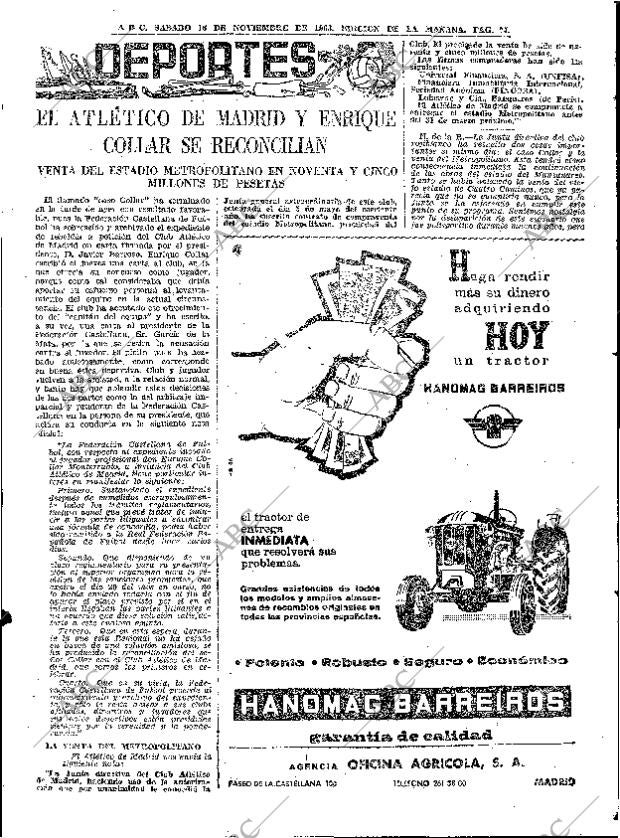 ABC MADRID 16-11-1963 página 75