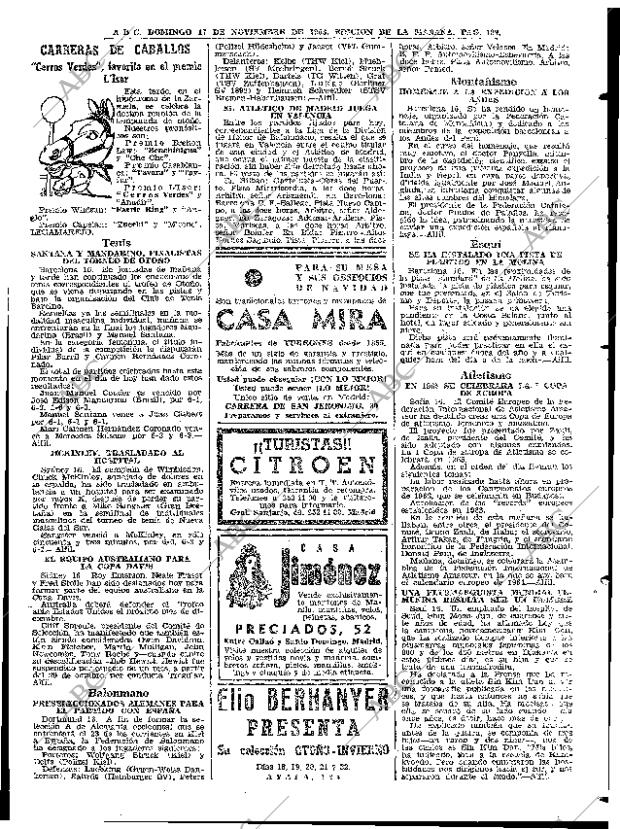 ABC MADRID 17-11-1963 página 109