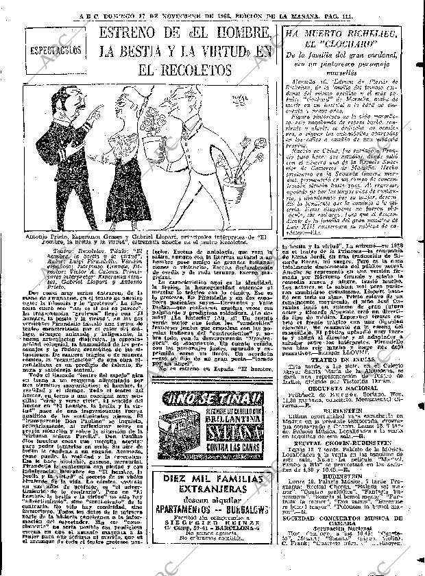 ABC MADRID 17-11-1963 página 111
