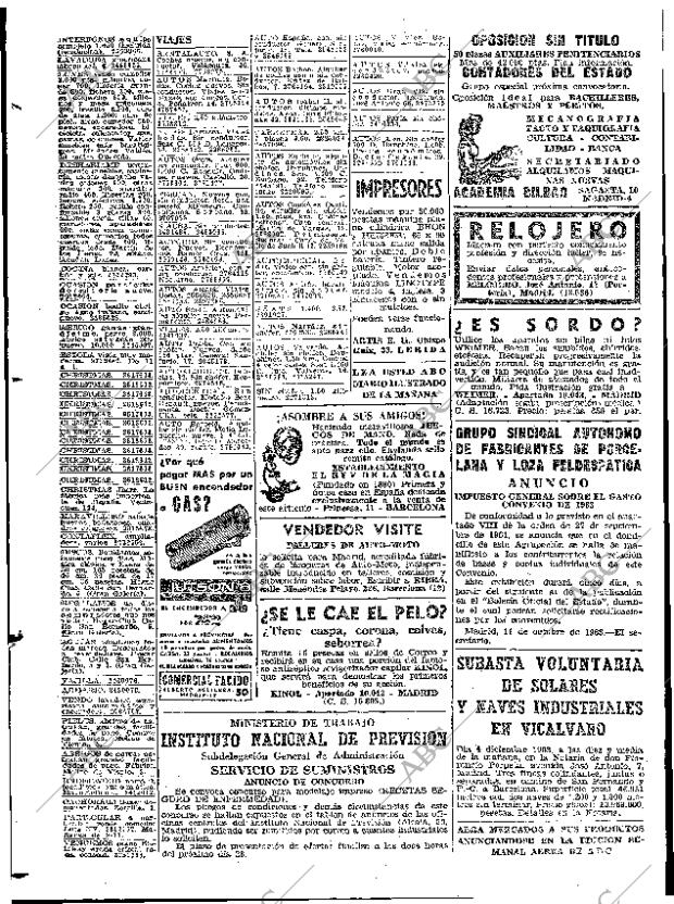 ABC MADRID 17-11-1963 página 122