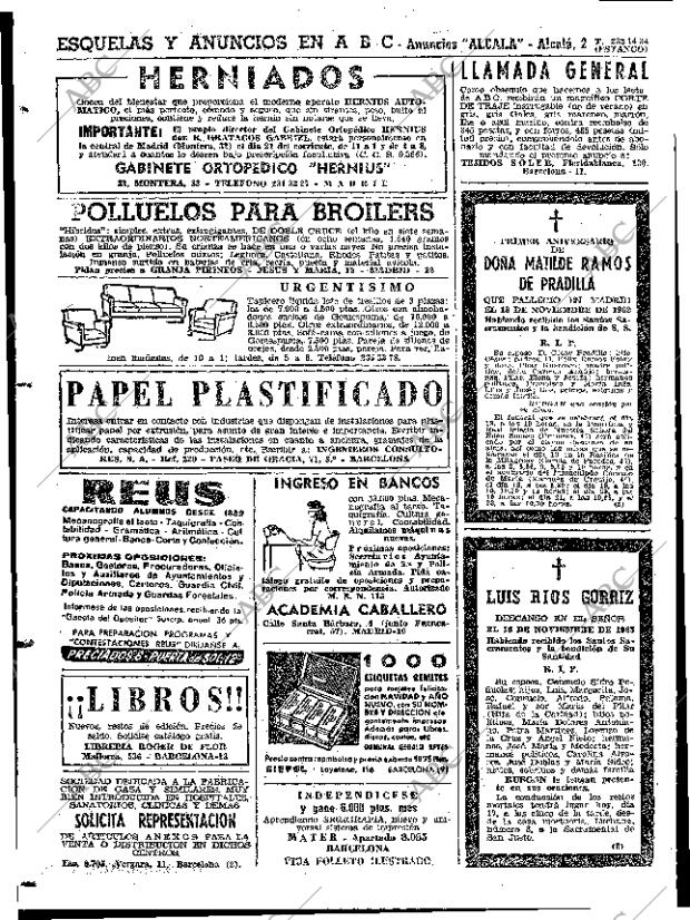 ABC MADRID 17-11-1963 página 126
