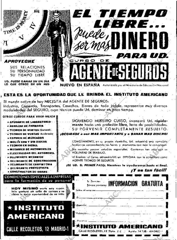 ABC MADRID 17-11-1963 página 75