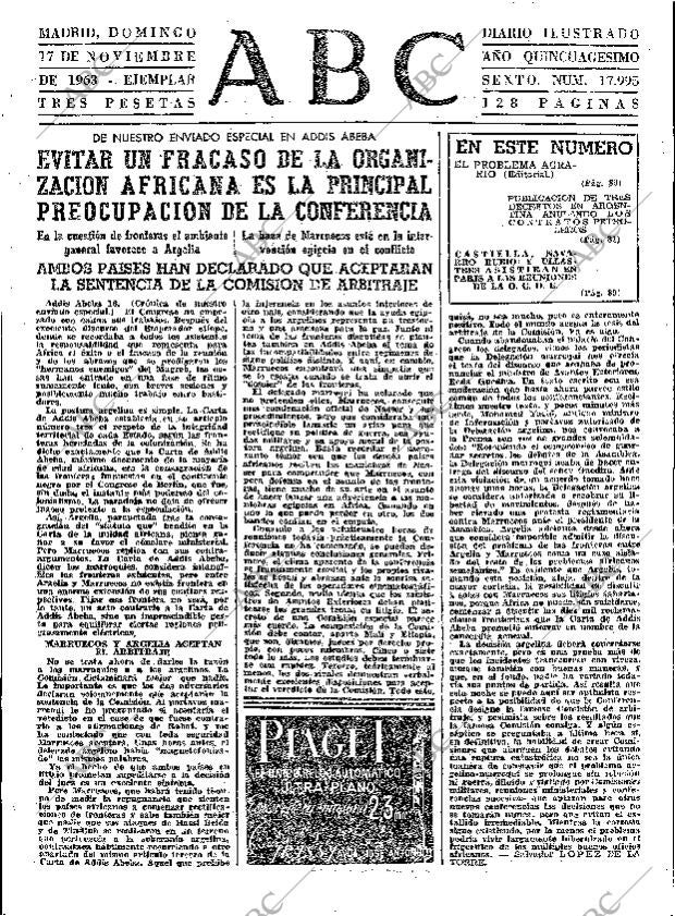 ABC MADRID 17-11-1963 página 79