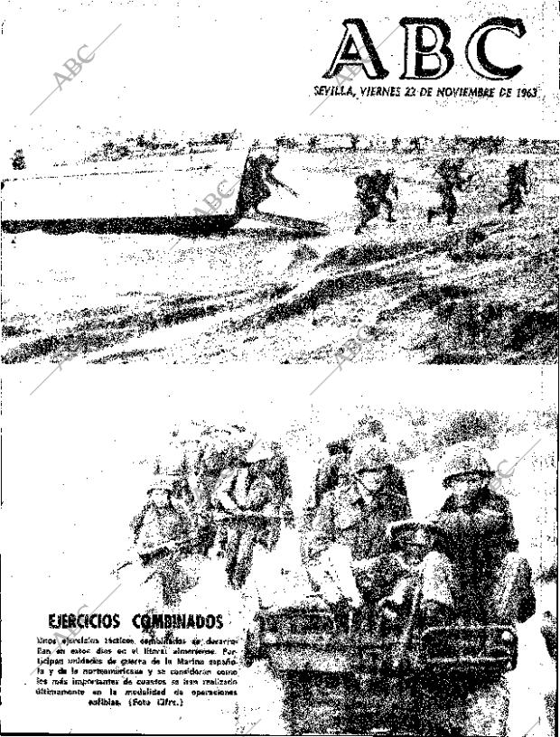 ABC SEVILLA 22-11-1963 página 1