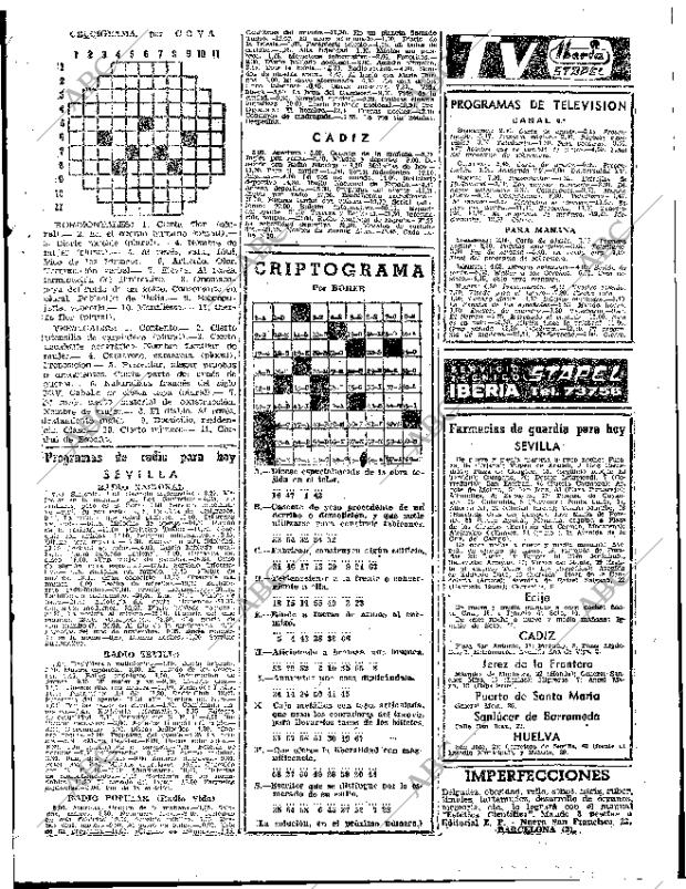 ABC SEVILLA 22-11-1963 página 63