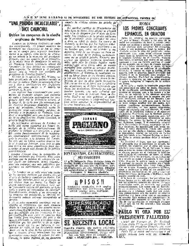ABC SEVILLA 23-11-1963 página 36