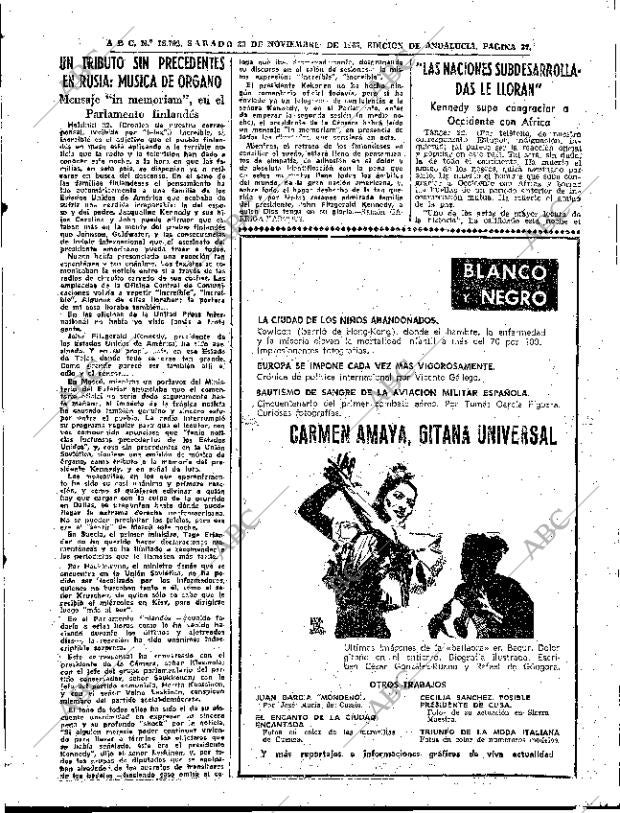 ABC SEVILLA 23-11-1963 página 37