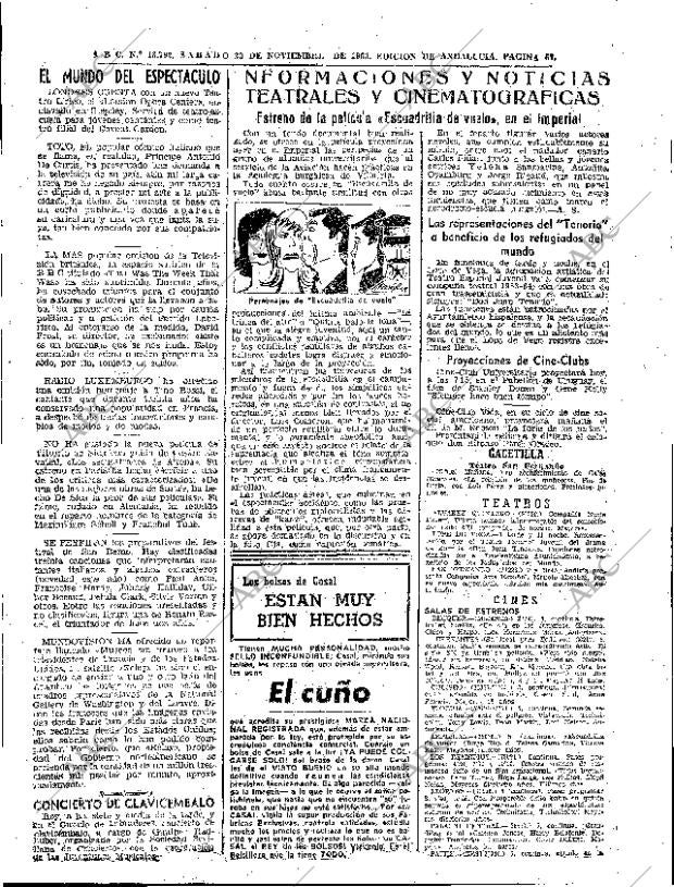 ABC SEVILLA 23-11-1963 página 67