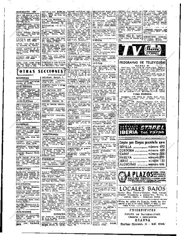 ABC SEVILLA 23-11-1963 página 70
