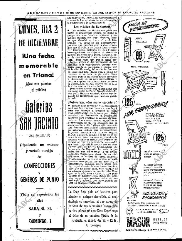 ABC SEVILLA 28-11-1963 página 58