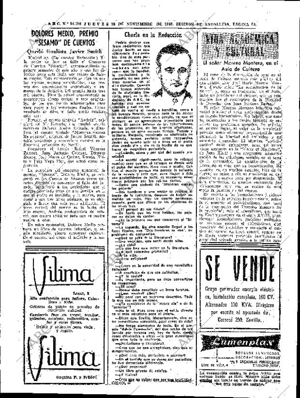 ABC SEVILLA 28-11-1963 página 69