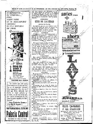 ABC SEVILLA 28-11-1963 página 74