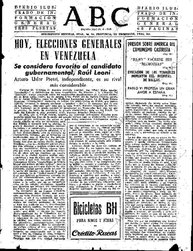 ABC SEVILLA 01-12-1963 página 31
