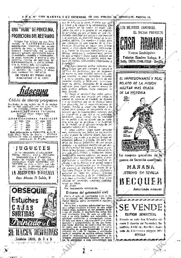 ABC SEVILLA 03-12-1963 página 34