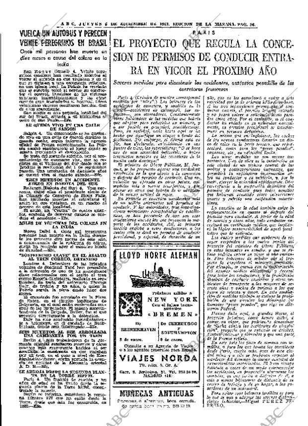 ABC MADRID 05-12-1963 página 56