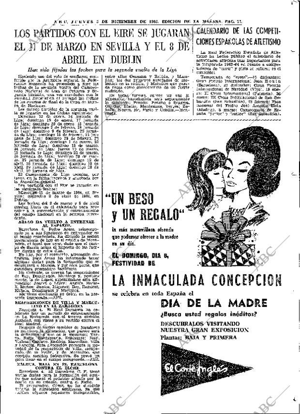 ABC MADRID 05-12-1963 página 77