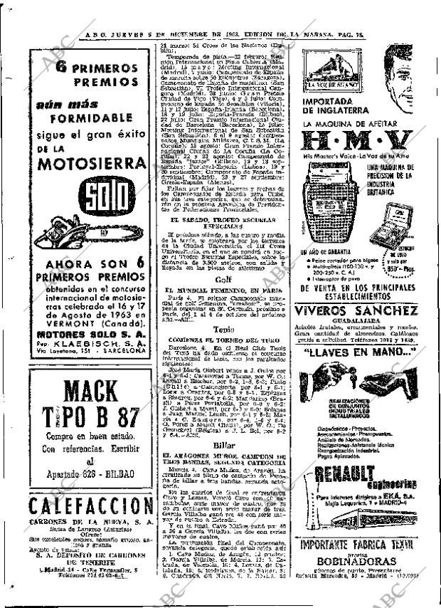 ABC MADRID 05-12-1963 página 78