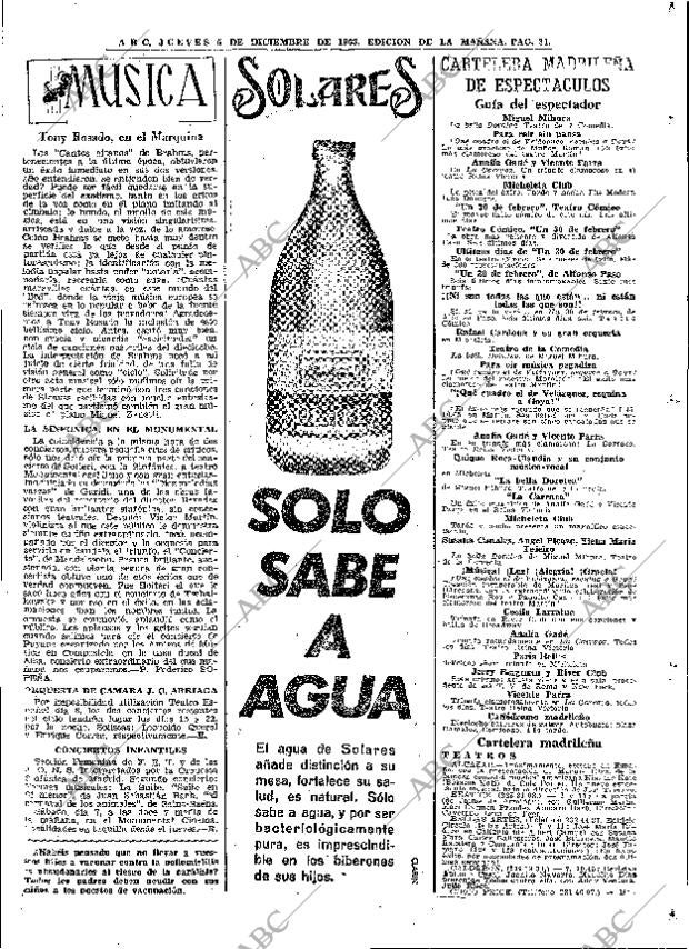 ABC MADRID 05-12-1963 página 81