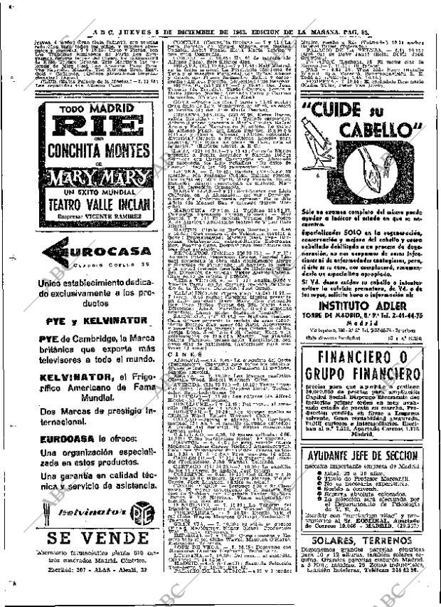 ABC MADRID 05-12-1963 página 82