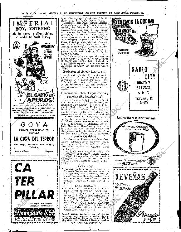 ABC SEVILLA 05-12-1963 página 42