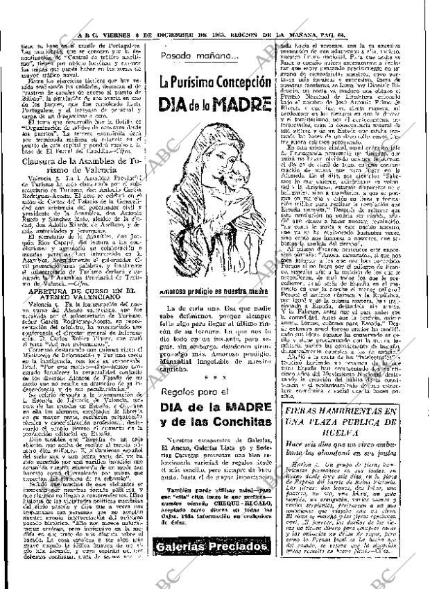 ABC MADRID 06-12-1963 página 64