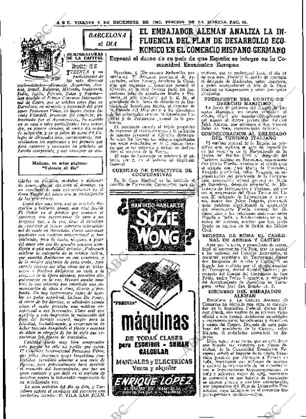 ABC MADRID 06-12-1963 página 68