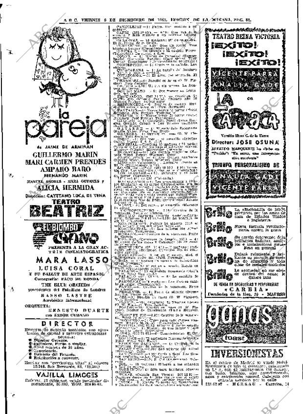 ABC MADRID 06-12-1963 página 82