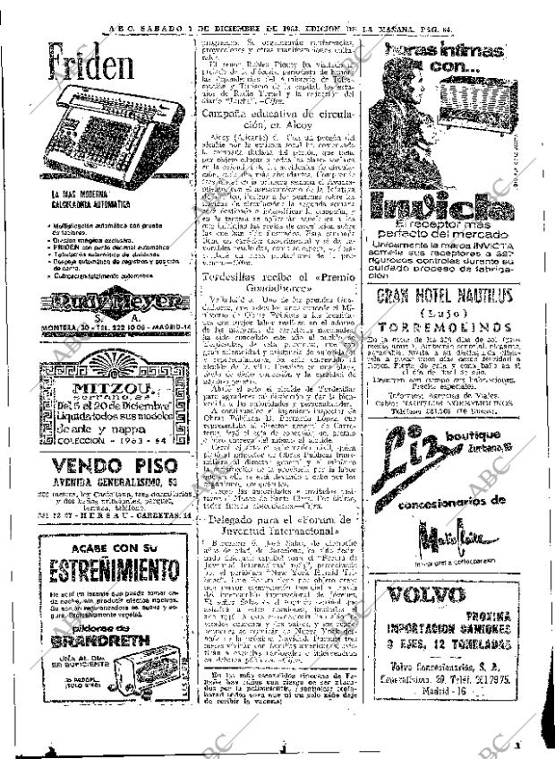 ABC MADRID 07-12-1963 página 64