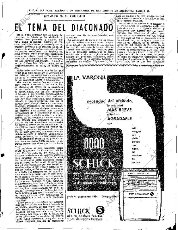 ABC SEVILLA 07-12-1963 página 37