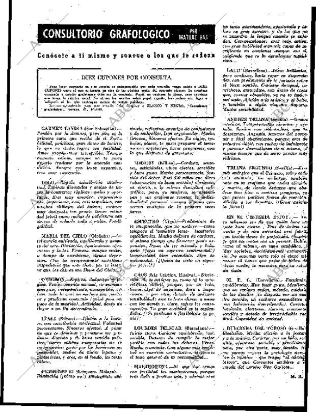 BLANCO Y NEGRO MADRID 07-12-1963 página 119