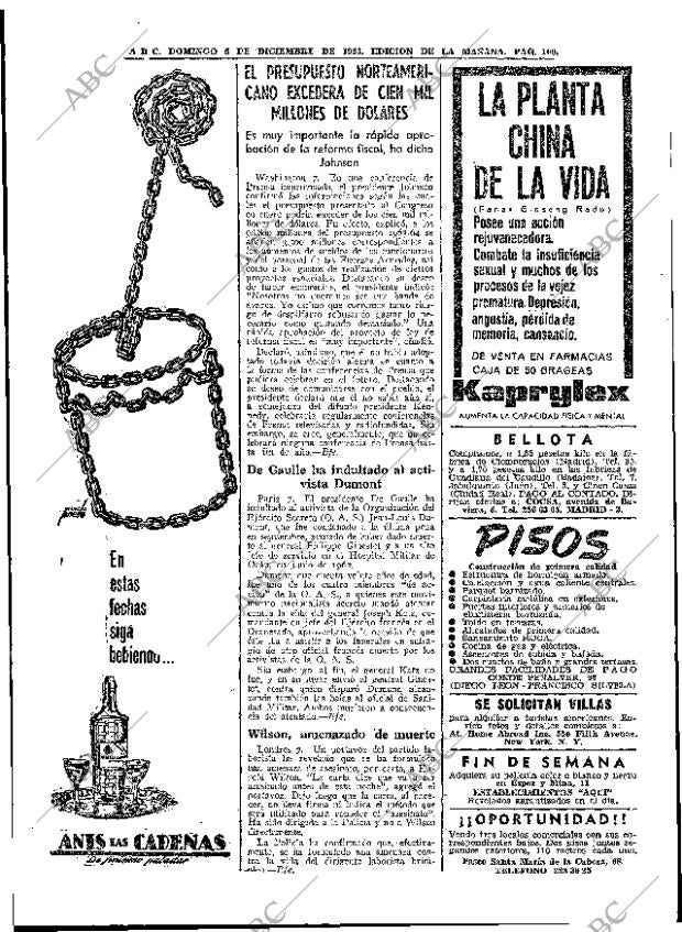 ABC MADRID 08-12-1963 página 100