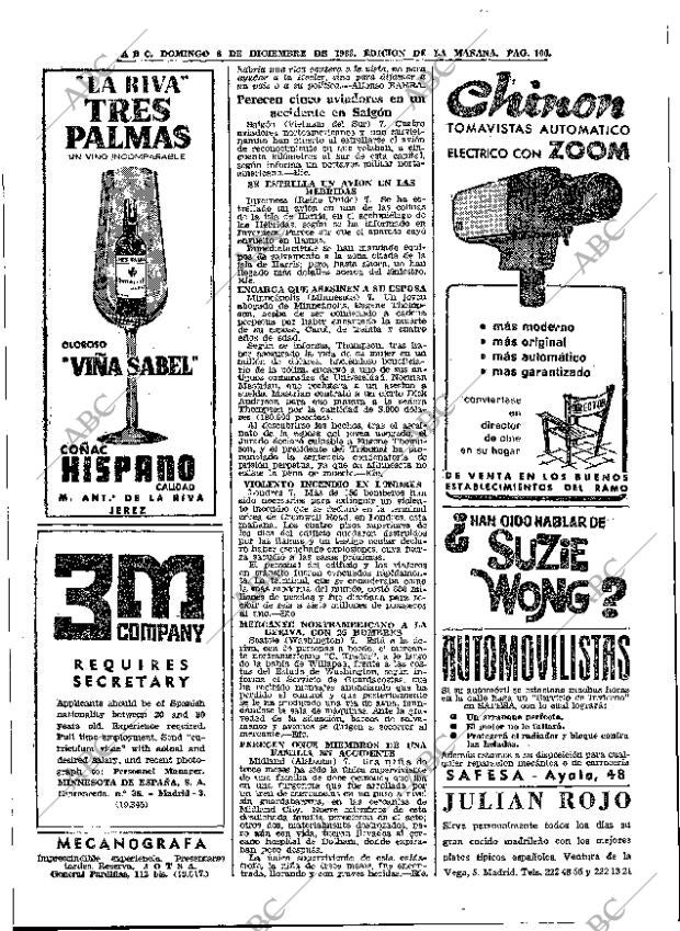 ABC MADRID 08-12-1963 página 106