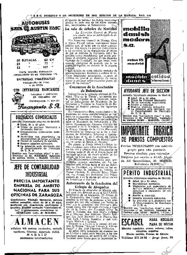 ABC MADRID 08-12-1963 página 116