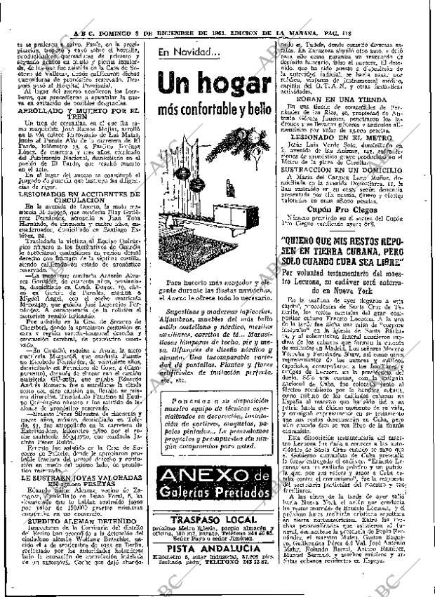 ABC MADRID 08-12-1963 página 118