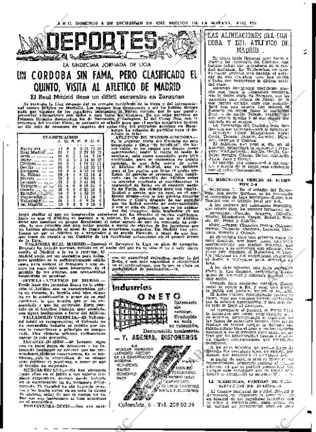 ABC MADRID 08-12-1963 página 125