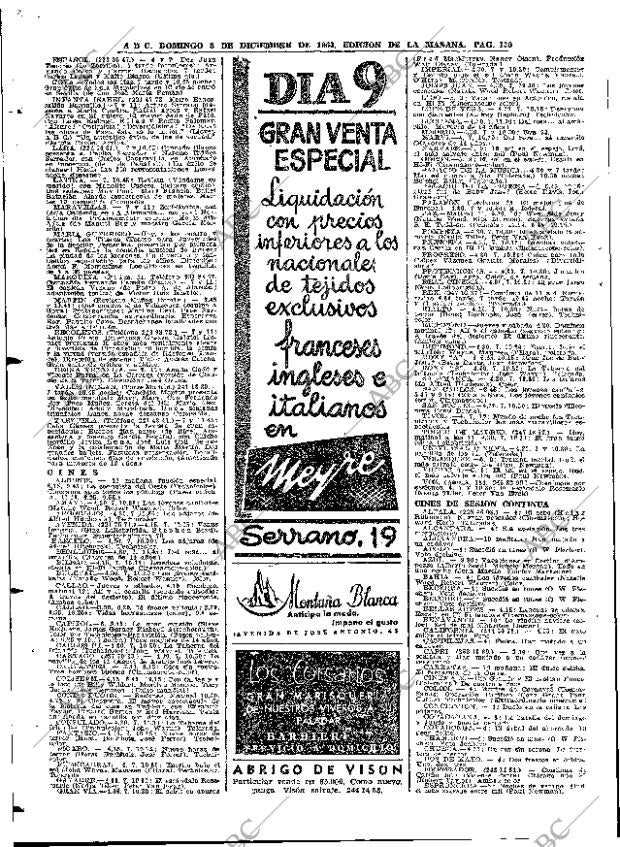 ABC MADRID 08-12-1963 página 130