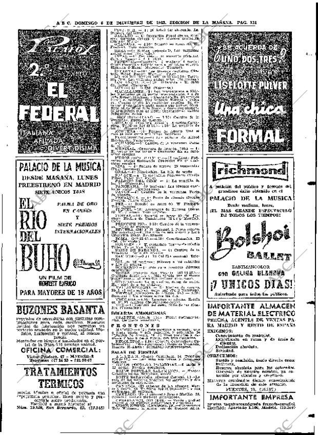 ABC MADRID 08-12-1963 página 131