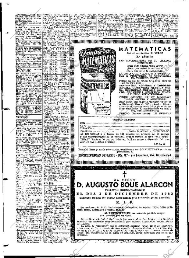 ABC MADRID 08-12-1963 página 138